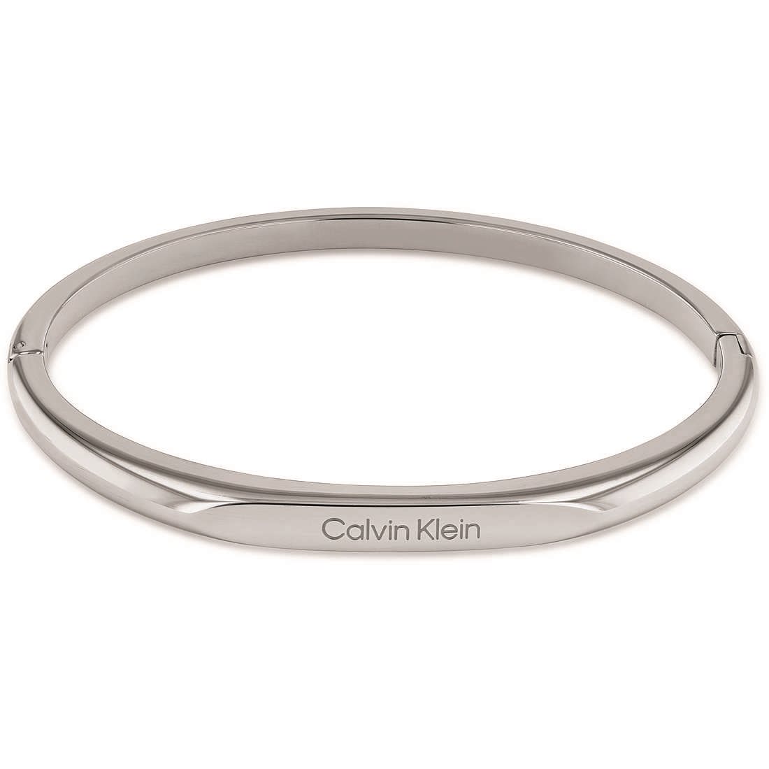 Moneghini Gioielleria Bracciale Donna Calvin Klein 35000045 Sculptural Acciaio